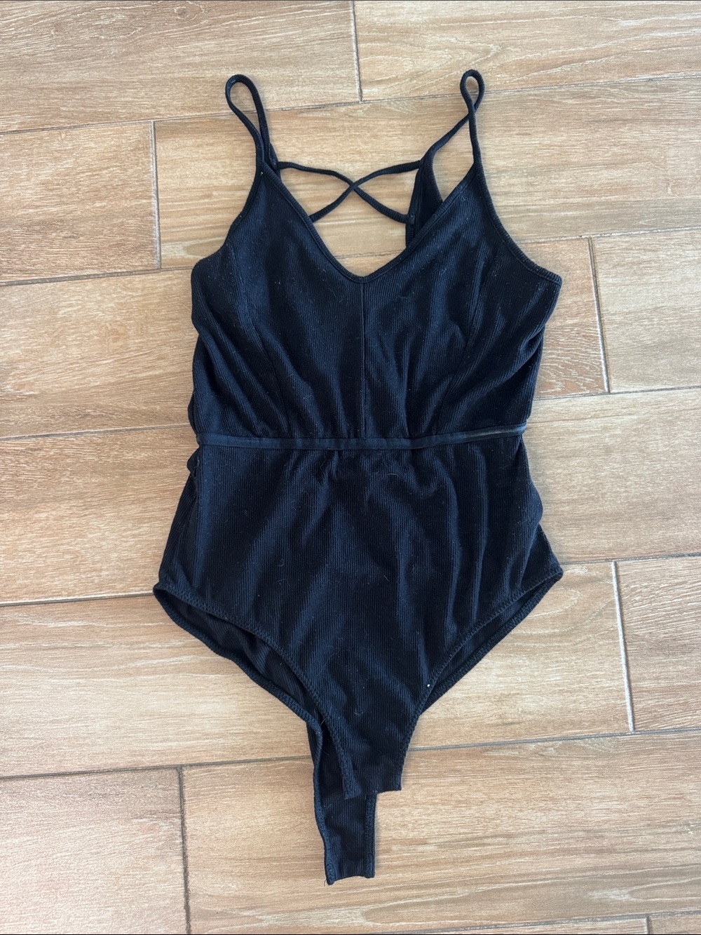 Cynthia Rowley Black Strappy Kids One-Piece